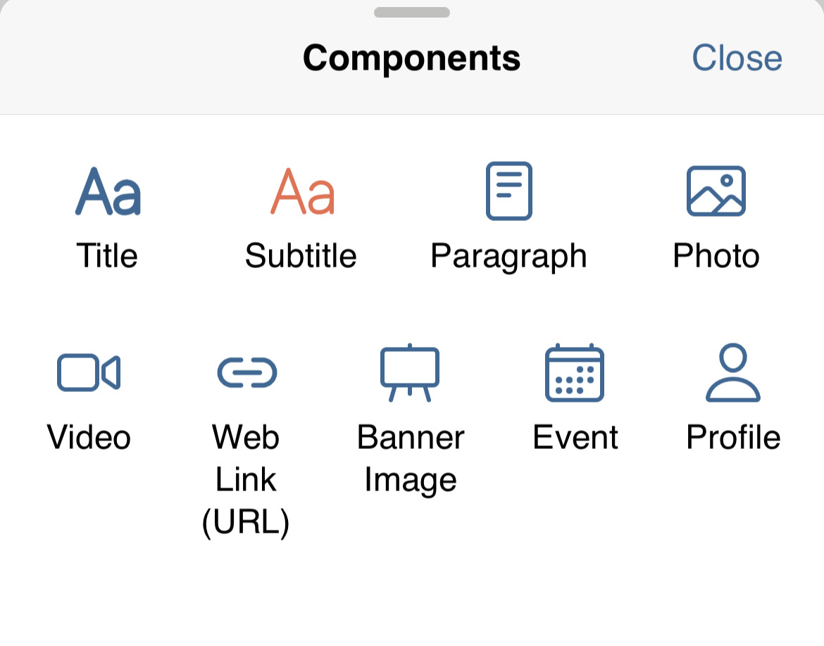 Story Components